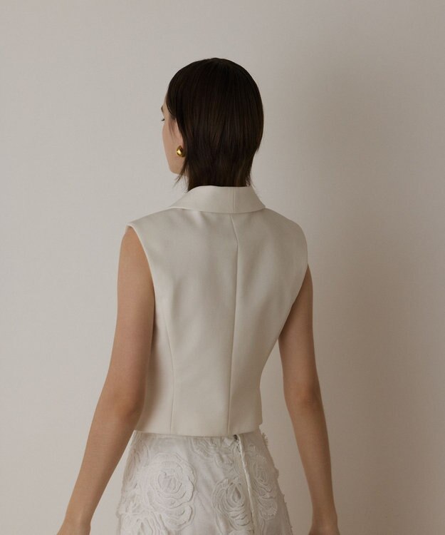 GRACE CONTINENTAL トリアセジャージジレ キナリ