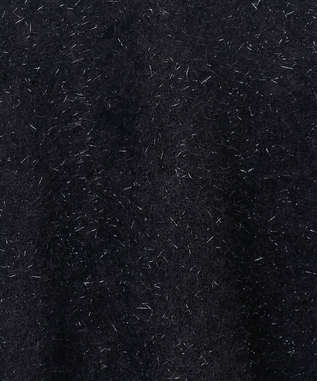 GRACE CONTINENTAL フェザーニットコンビトップ ブラック