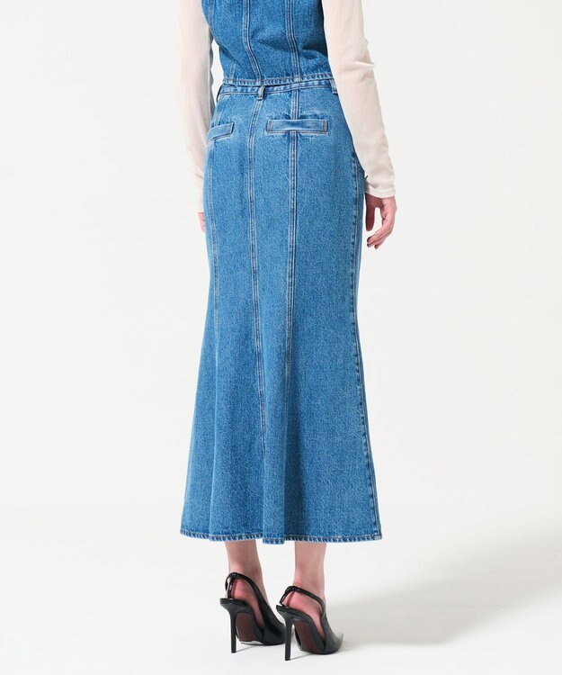 GRACE CONTINENTAL マーメイドデニムスカート インディゴ