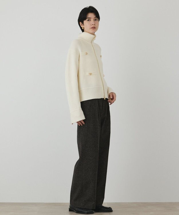 GRACE CONTINENTAL ドライバーズニットカーディガン キナリ