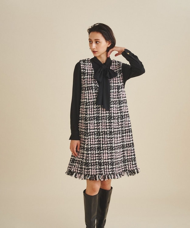 ツイードジャンパースカート / GRACE CONTINENTAL | GRACE ツイードジャンパースカート / GRACE CONTINENTAL | GRACE