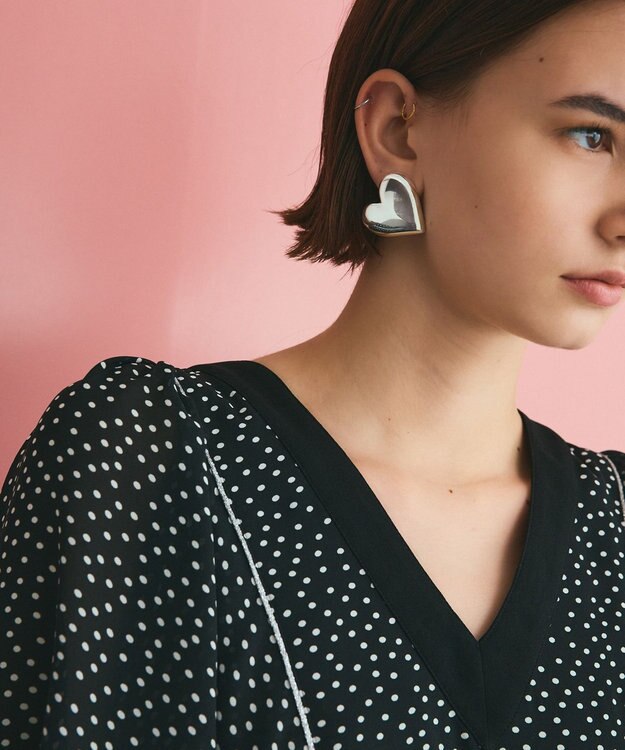 GRACE CONTINENTAL FEDERICA TOSI LOVE イヤークリップ シルバー