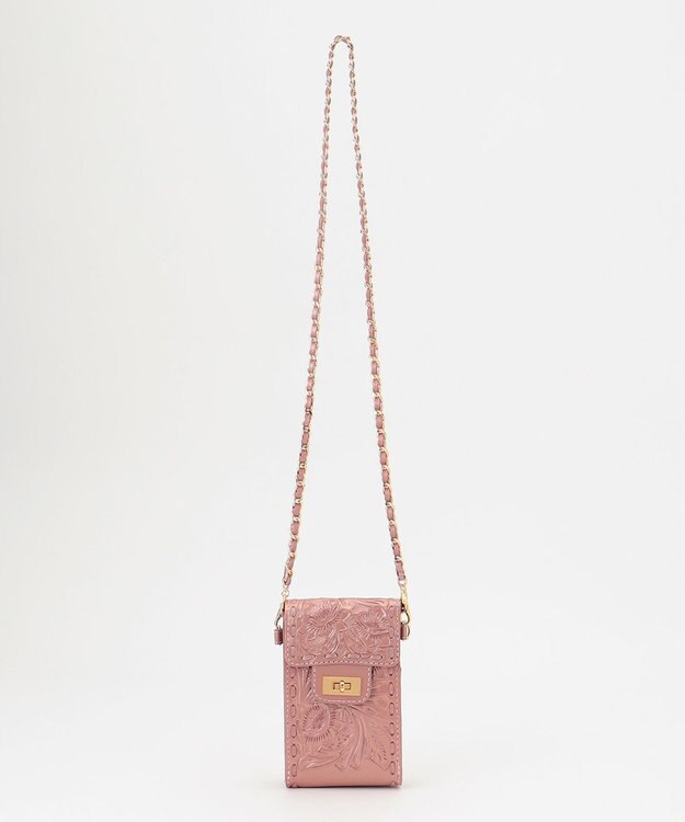 GRACE CONTINENTAL ChainMiniBagMT ピンクゴールド