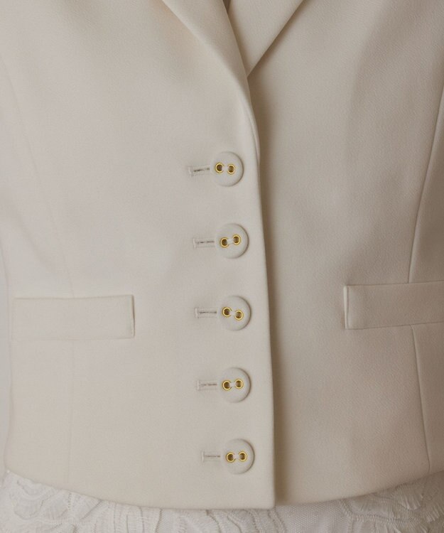 GRACE CONTINENTAL トリアセジャージジレ キナリ