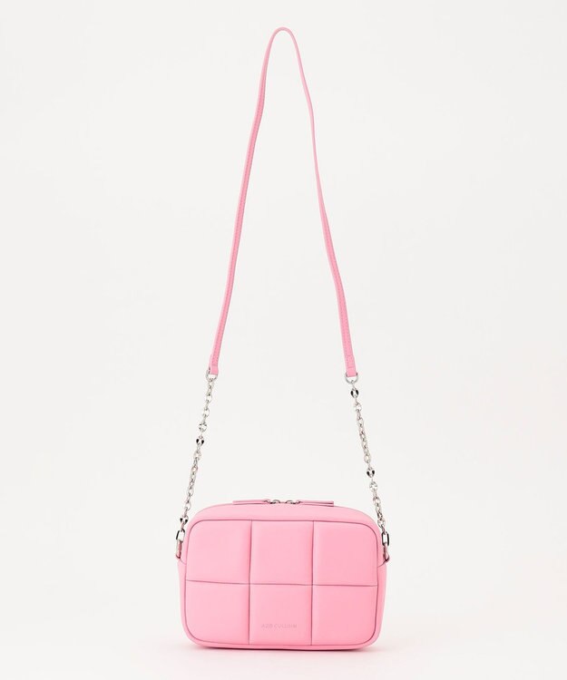 GRACE CONTINENTAL ADD CULUMN PUFF BAG ピンク