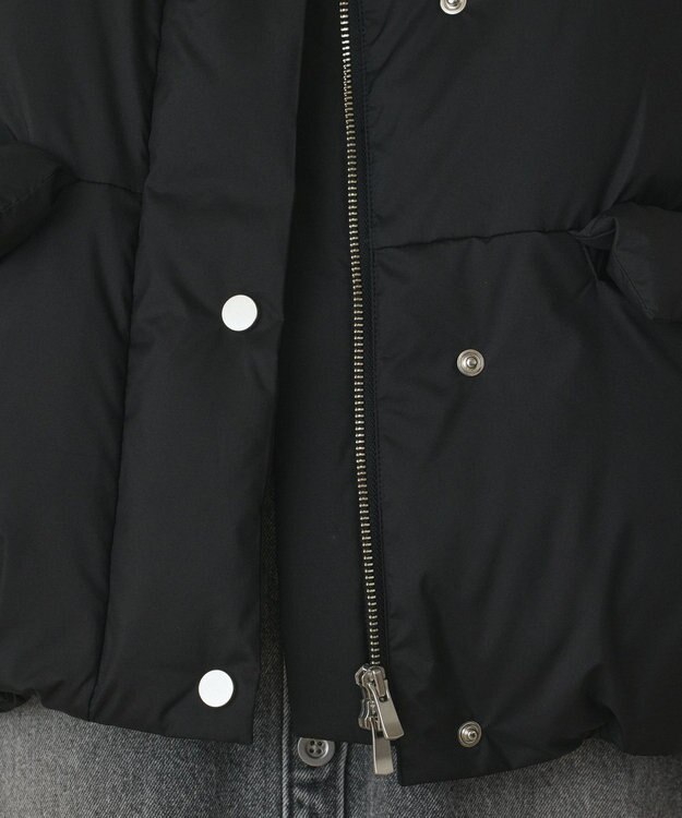 GRACE CONTINENTAL スタンドカラーダウンベスト ブラック