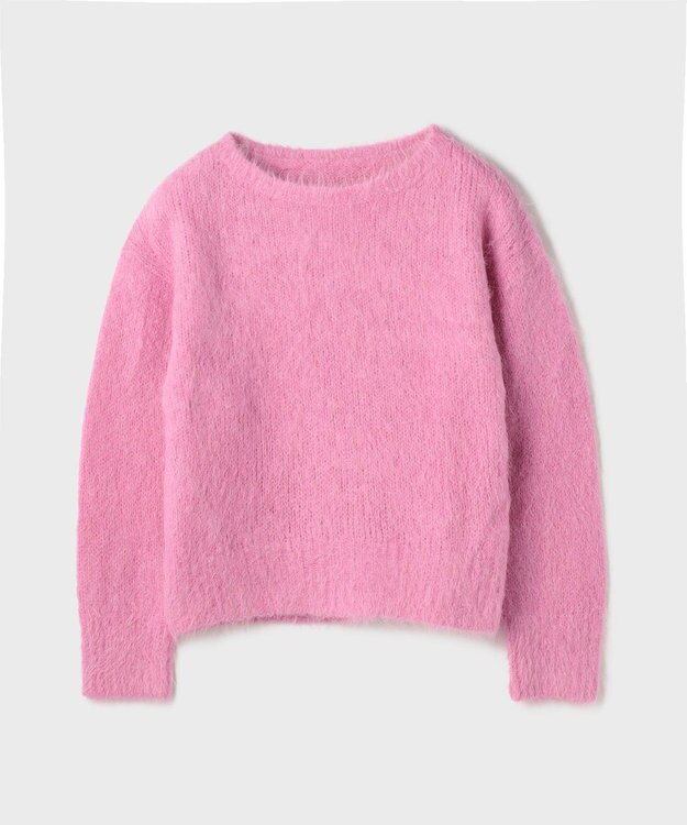 GRACE CONTINENTAL オーバーニットトップ ピンク