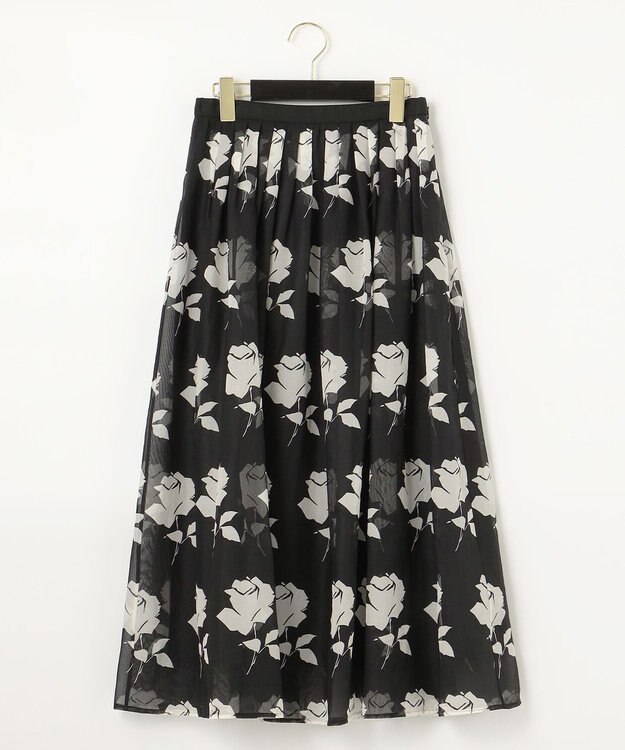 ローズプリントオーガンスカート / GRACE CONTINENTAL | GRACE