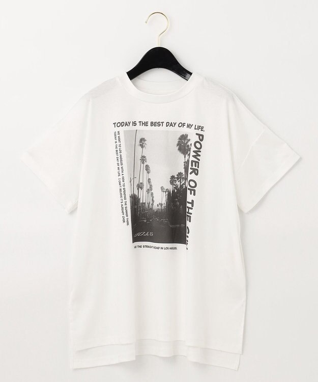 ルーズフォトTシャツ　グレースコンチネンタル ルーズフォトTシャツ / GRACE CONTINENTAL | GRACE CONTINENTAL