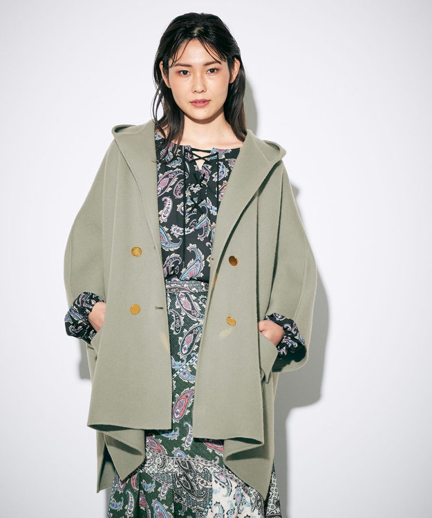 新品❤️グレースコンチネンタル❤️フードストールリバーコート フードストールリバーコート / GRACE CONTINENTAL | GRACE