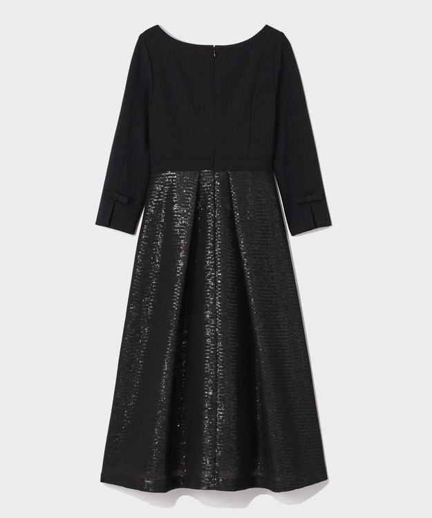 GRACE CONTINENTAL スパングルワンピース ブラック