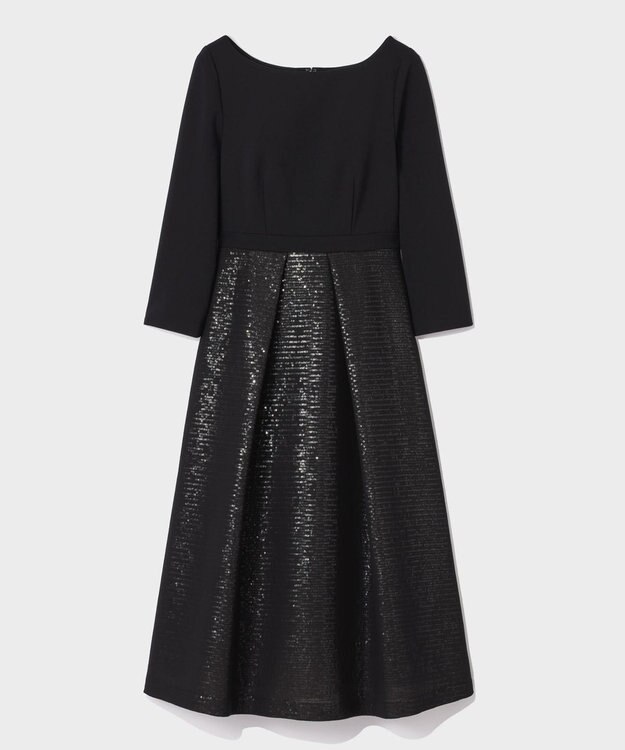 GRACE CONTINENTAL スパングルワンピース ブラック
