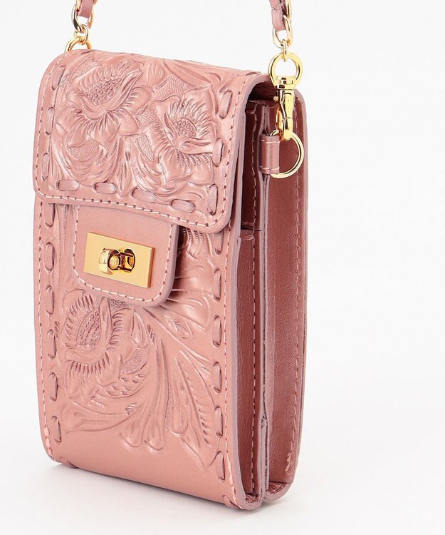 GRACE CONTINENTAL ChainMiniBagMT ピンクゴールド