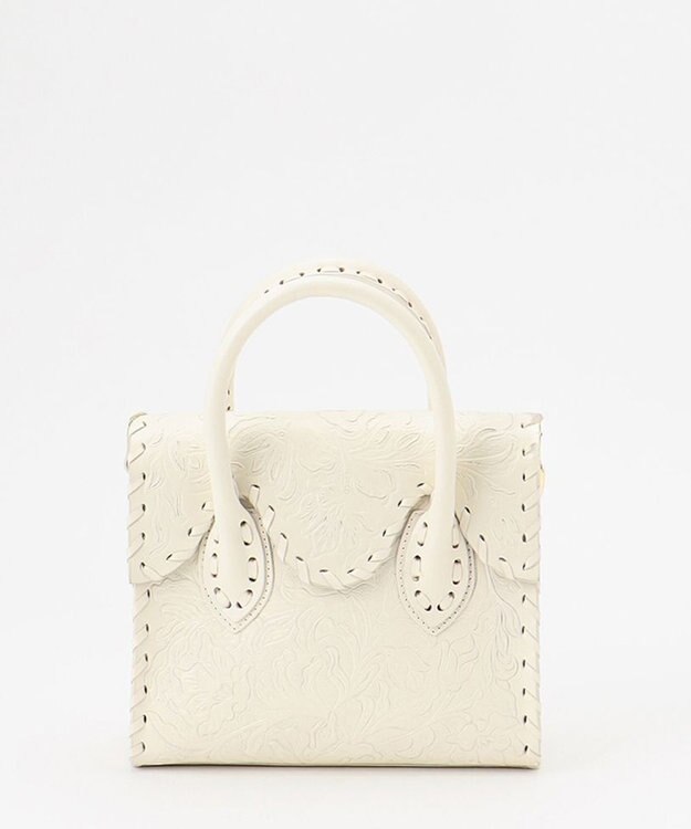 GRACE CONTINENTAL Mini RS Handbag ホワイト