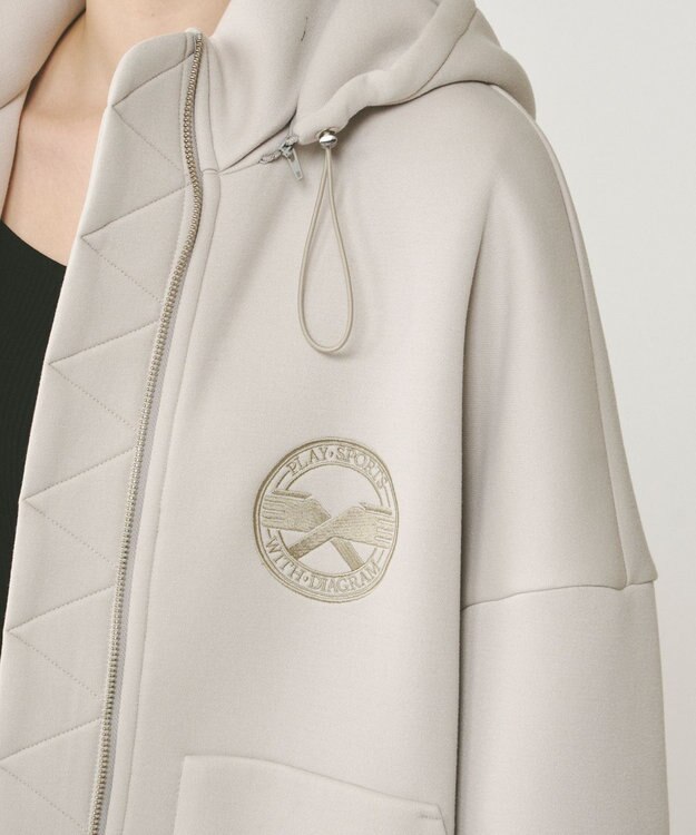 GRACE CONTINENTAL ダンボールフーディー ベージュ