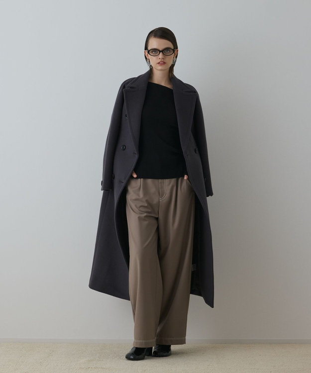 Graceページです。 ショートビーバーロングコート / GRACE CONTINENTAL | GRACE