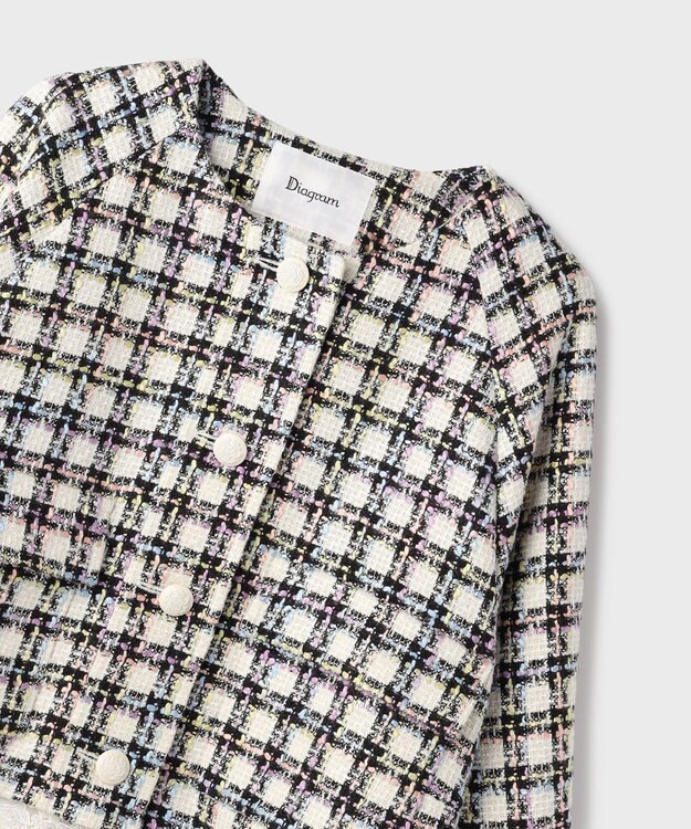 レースヘムツイードジャケット / GRACE CONTINENTAL | GRACE