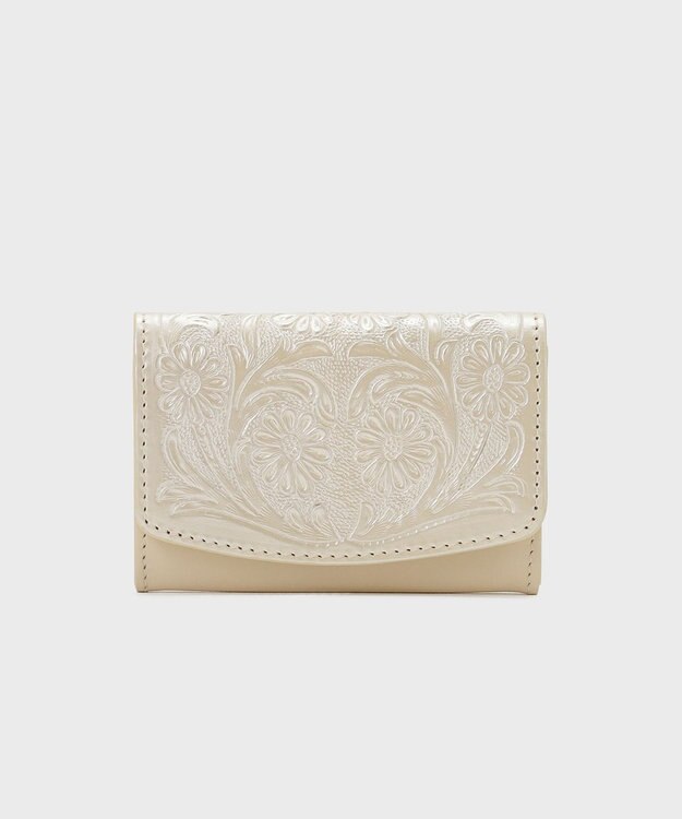 GRACE CONTINENTAL Snap Cardcase パールホワイト