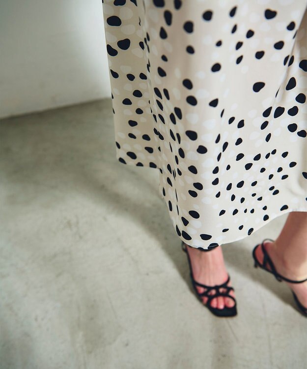 GRACE CONTINENTAL ランダムハートドレープワンピース キナリ