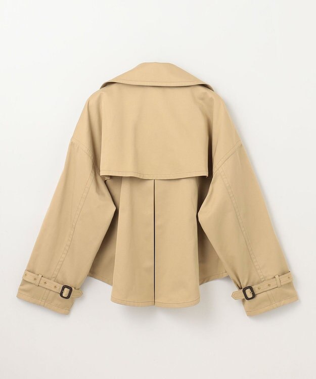 GRACE CONTINENTAL ドルマントレンチジャケット キャメル