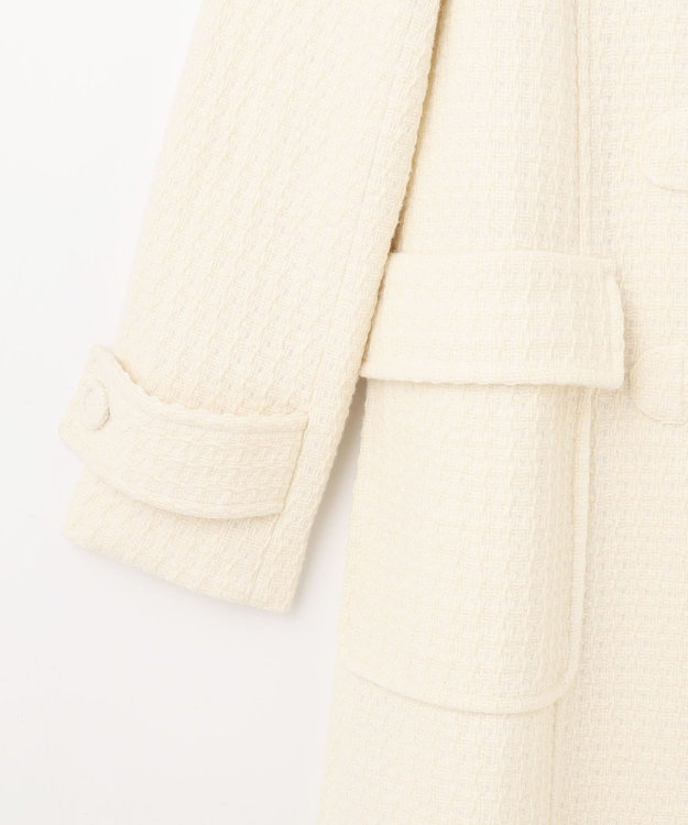 GRACE CONTINENTAL ファーフードダッフルコート キナリ