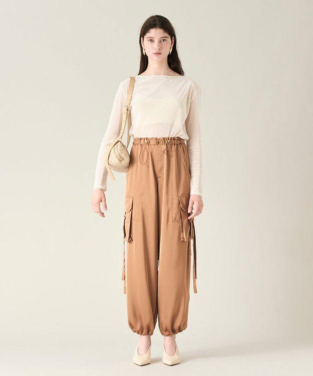 GRACE CONTINENTAL ADD CULUMN FUR BODY BAG ホワイト