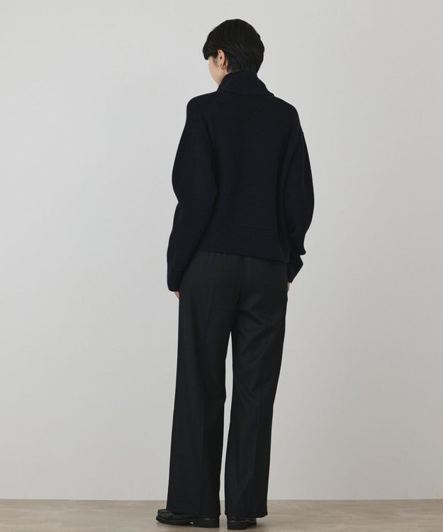 GRACE CONTINENTAL ドライバーズニットカーディガン ネイビー