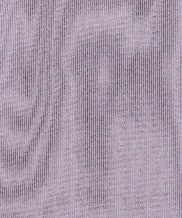 GRACE CONTINENTAL テレコノースリーブトップ ラベンダー