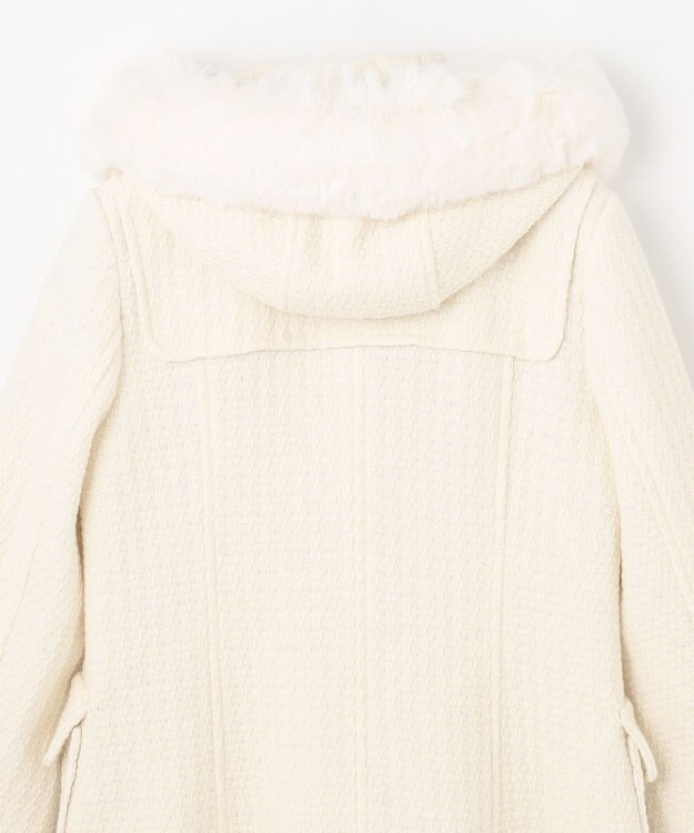 GRACE CONTINENTAL ファーフードダッフルコート キナリ