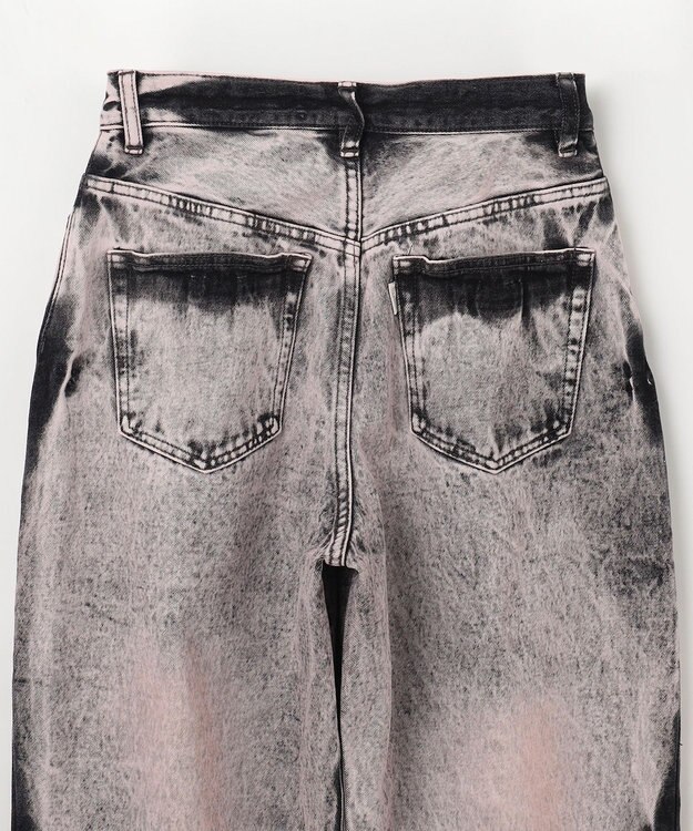 GRACE CONTINENTAL タイダイコクーンデニムパンツ ピンク