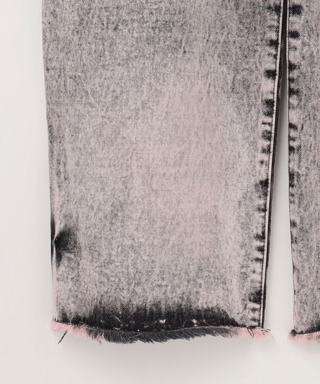 GRACE CONTINENTAL タイダイコクーンデニムパンツ ピンク