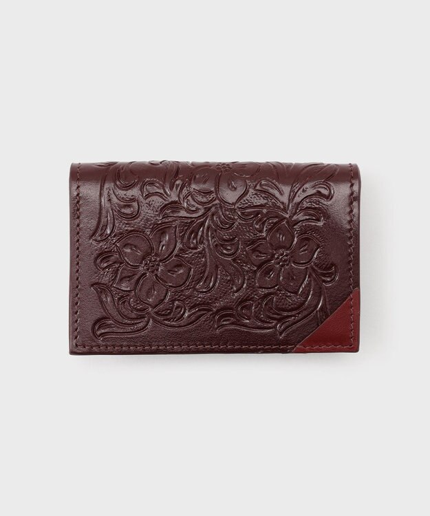 GRACE CONTINENTAL LeatherCardCase ボルドー
