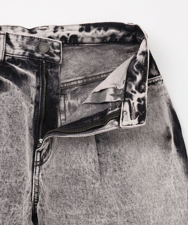 GRACE CONTINENTAL タイダイコクーンデニムパンツ ピンク