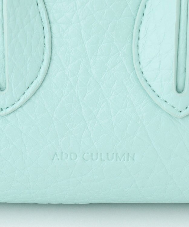 GRACE CONTINENTAL ADD CULUMN BOSTON BAG ブルー