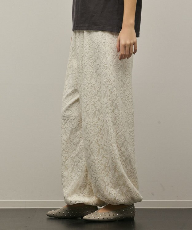 GRACE CONTINENTAL レースバルーンパンツ キナリ