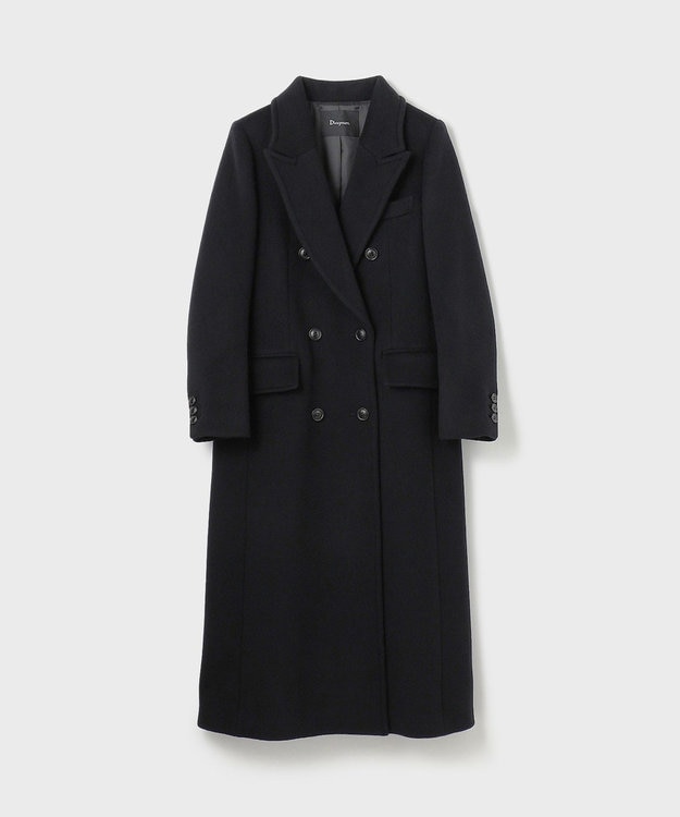 グレースコンチネンタル　チェックリングウールコート チェックリングwoolコート （その他アウター）｜GRACE