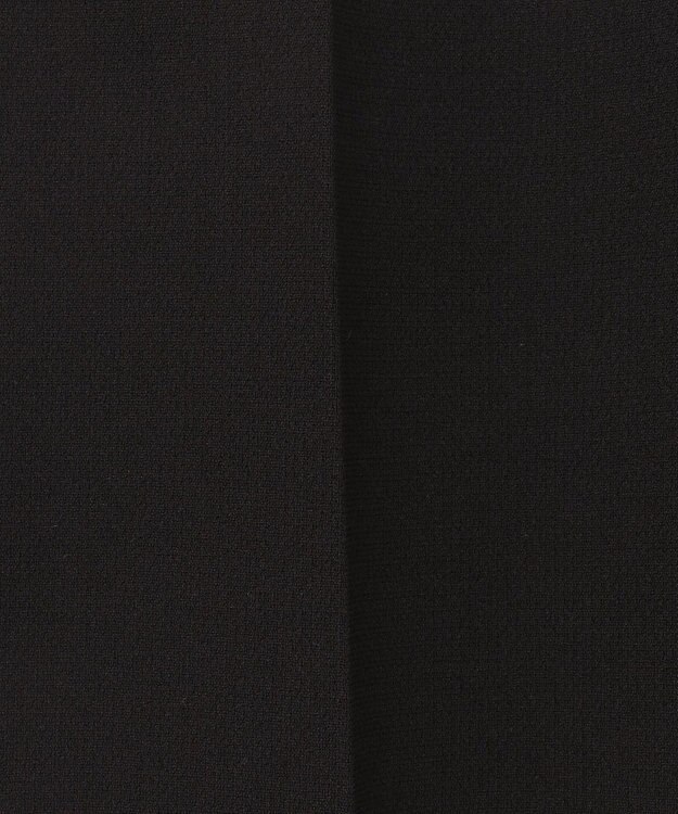 GRACE CONTINENTAL ダブルクロススリムパンツ ブラック