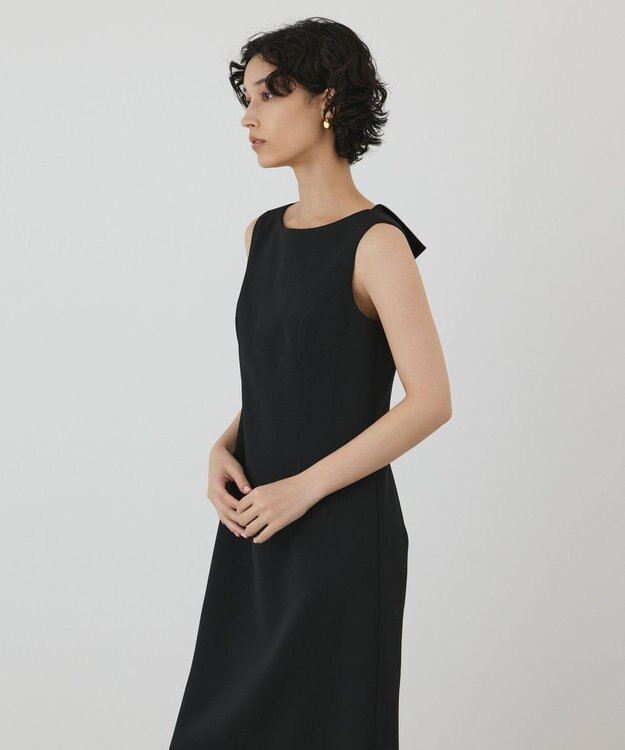 GRACE CONTINENTAL バックシャンワンピース ブラック