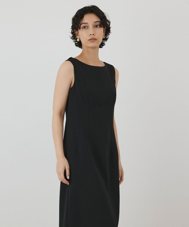 GRACE CONTINENTAL バックシャンワンピース ブラック