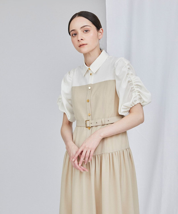✨美品✨グレースコンチネンタルバイカラーシャツドレス バイカラーシャツドレス / GRACE CONTINENTAL | GRACE