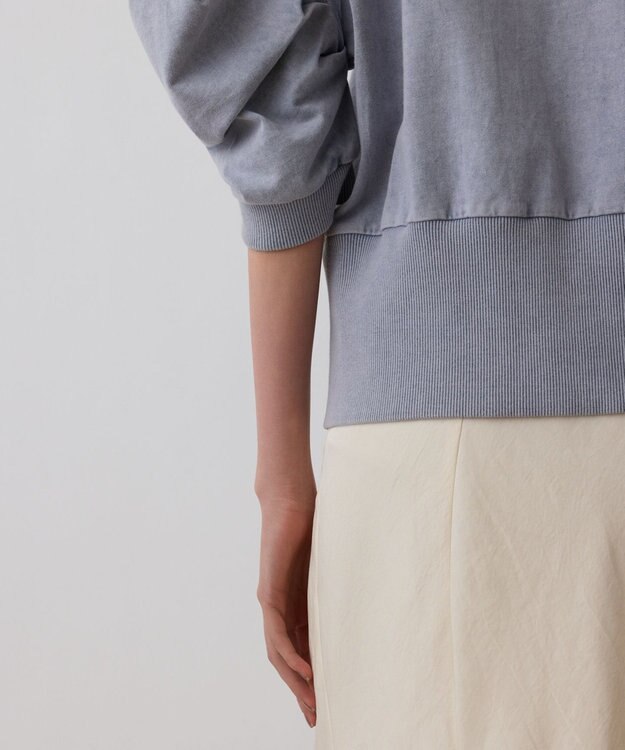 GRACE CONTINENTAL ピグメントショートトップ ブルー