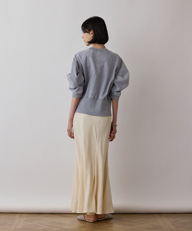 GRACE CONTINENTAL ピグメントショートトップ ブルー