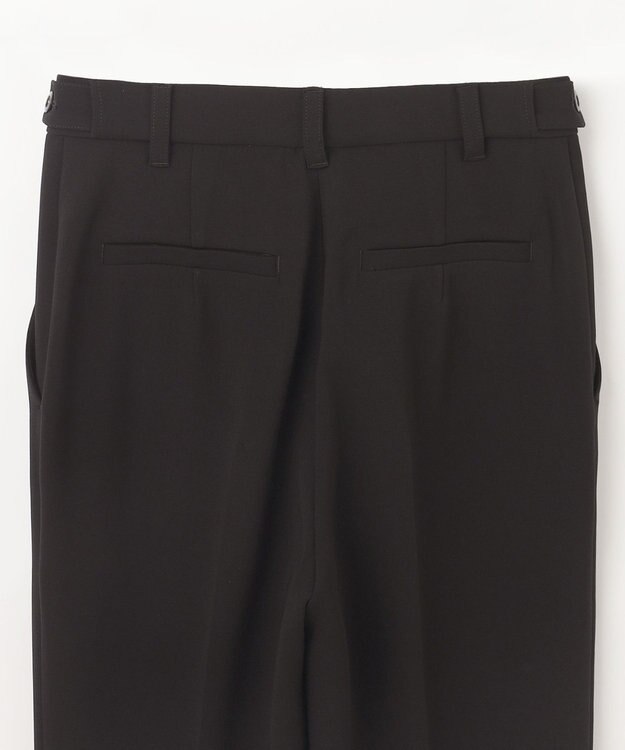 GRACE CONTINENTAL ダブルクロススリムパンツ ブラック