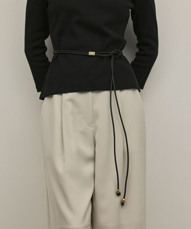 GRACE CONTINENTAL LEFIJE ロープベルト ブラック