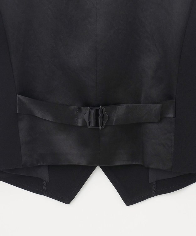 GRACE CONTINENTAL トリアセショートジレ ブラック