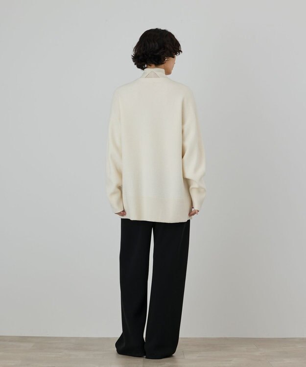 GRACE CONTINENTAL 圧縮ニットカーディガン キナリ