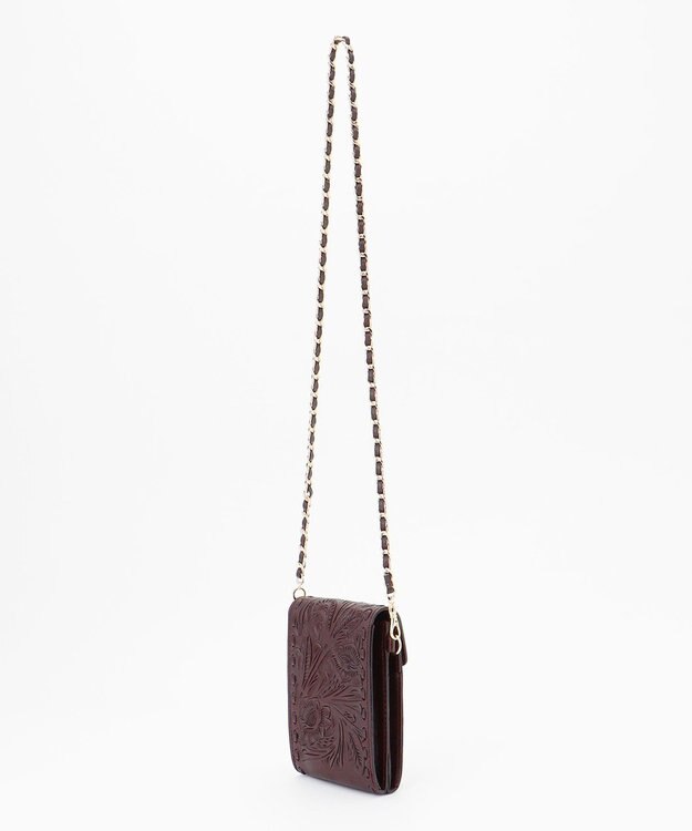 GRACE CONTINENTAL ChainMiniBag ボルドー
