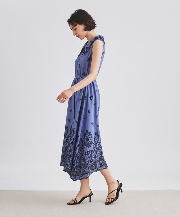 グレースコンチネンタル ワンピース　新品 エスニック刺繍ニットワンピース / GRACE CONTINENTAL | GRACE