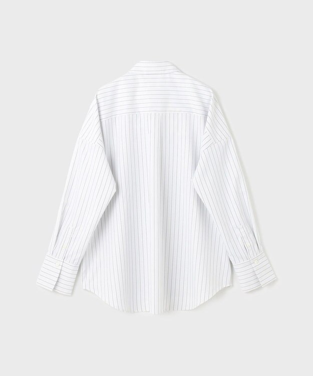 GRACE CONTINENTAL チュールレイヤードシャツ ホワイト