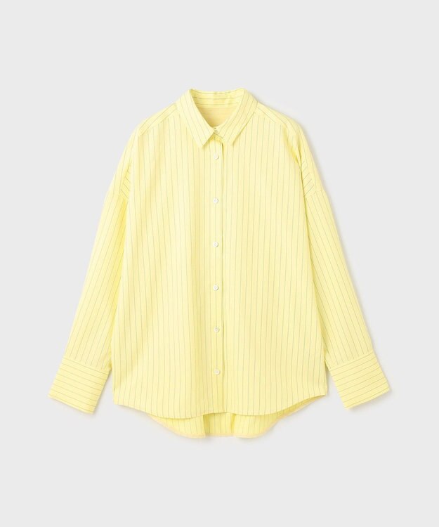 GRACE CONTINENTAL チュールレイヤードシャツ イエロー